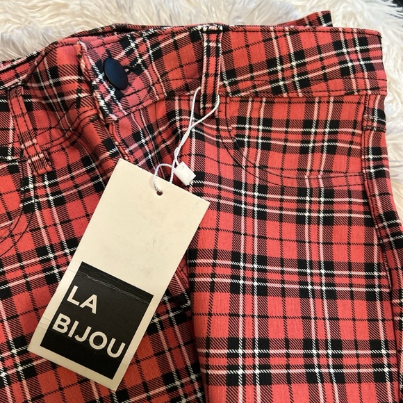 !La Bijou High Waisted Plaid Bell Bottoms Sold Out!! - Picture 9 of 9